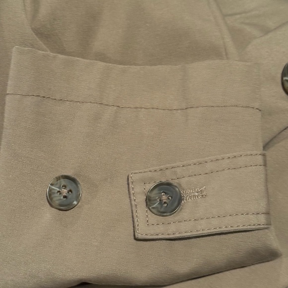 URBAN Outfitters khaki tan urban trench coat Men’s XS - Picture 6 of 7